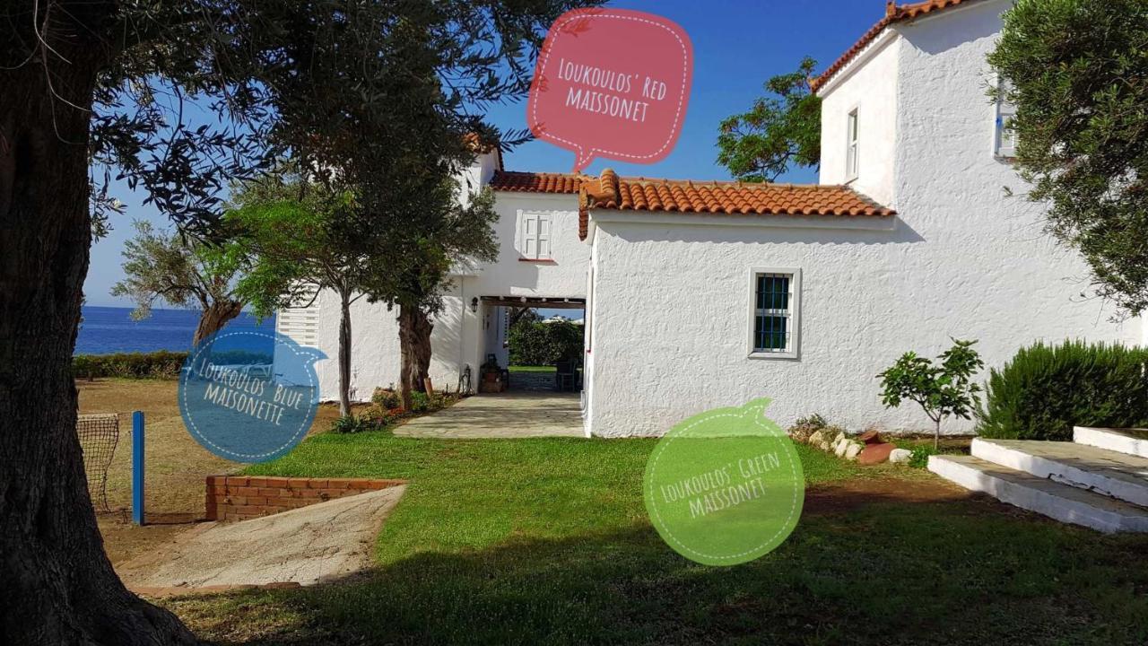 Loukoulos' Maisonette Marathókampos Exterior foto
